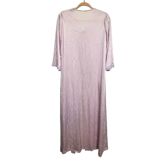 Vanity Fair Vintage Light Purple Nylon Robe & Gown Set - Picture 3 of 14